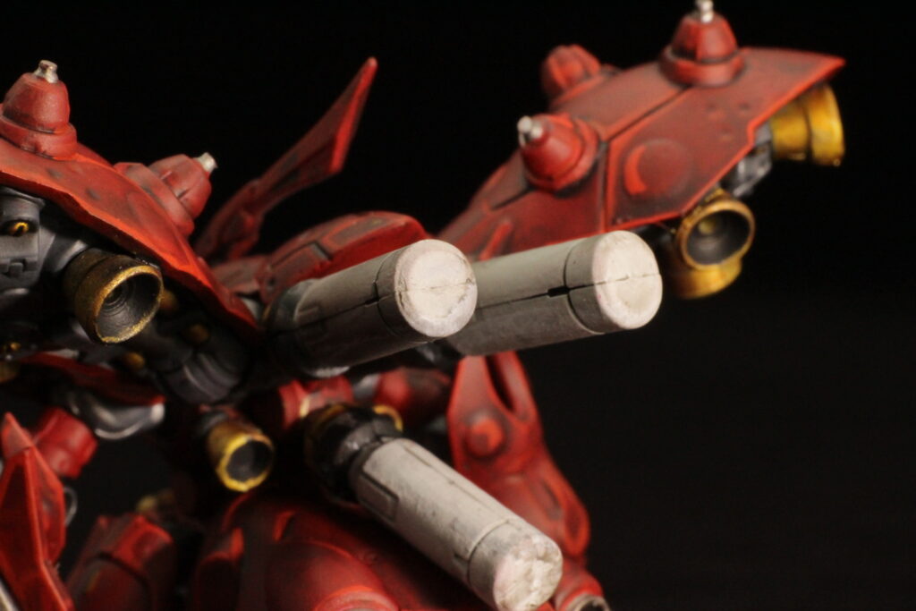 ガンダムアーティファクト ナイチンゲール 筆塗全塗装│くらくらプラモ
