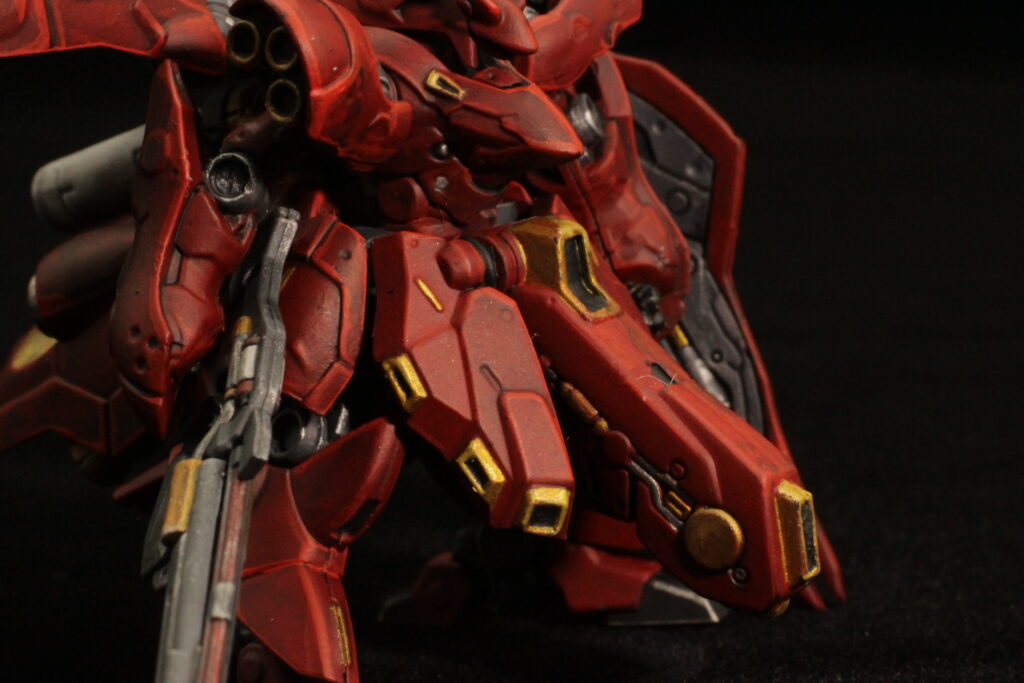 ガンダムアーティファクト ナイチンゲール 筆塗全塗装│くらくら