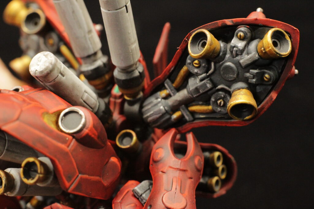 ガンダムアーティファクト ナイチンゲール 筆塗全塗装│くらくら