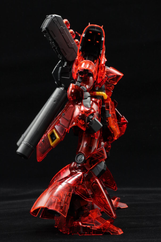 RG 1/144 サザビー [クリアカラー] ガンダムベース限定 素組レビュー素