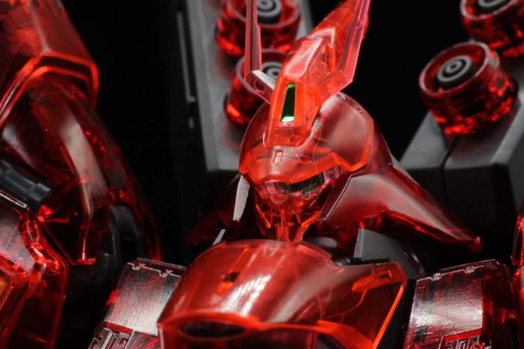 RG 1/144 サザビー [クリアカラー] ガンダムベース限定 素組レビュー素