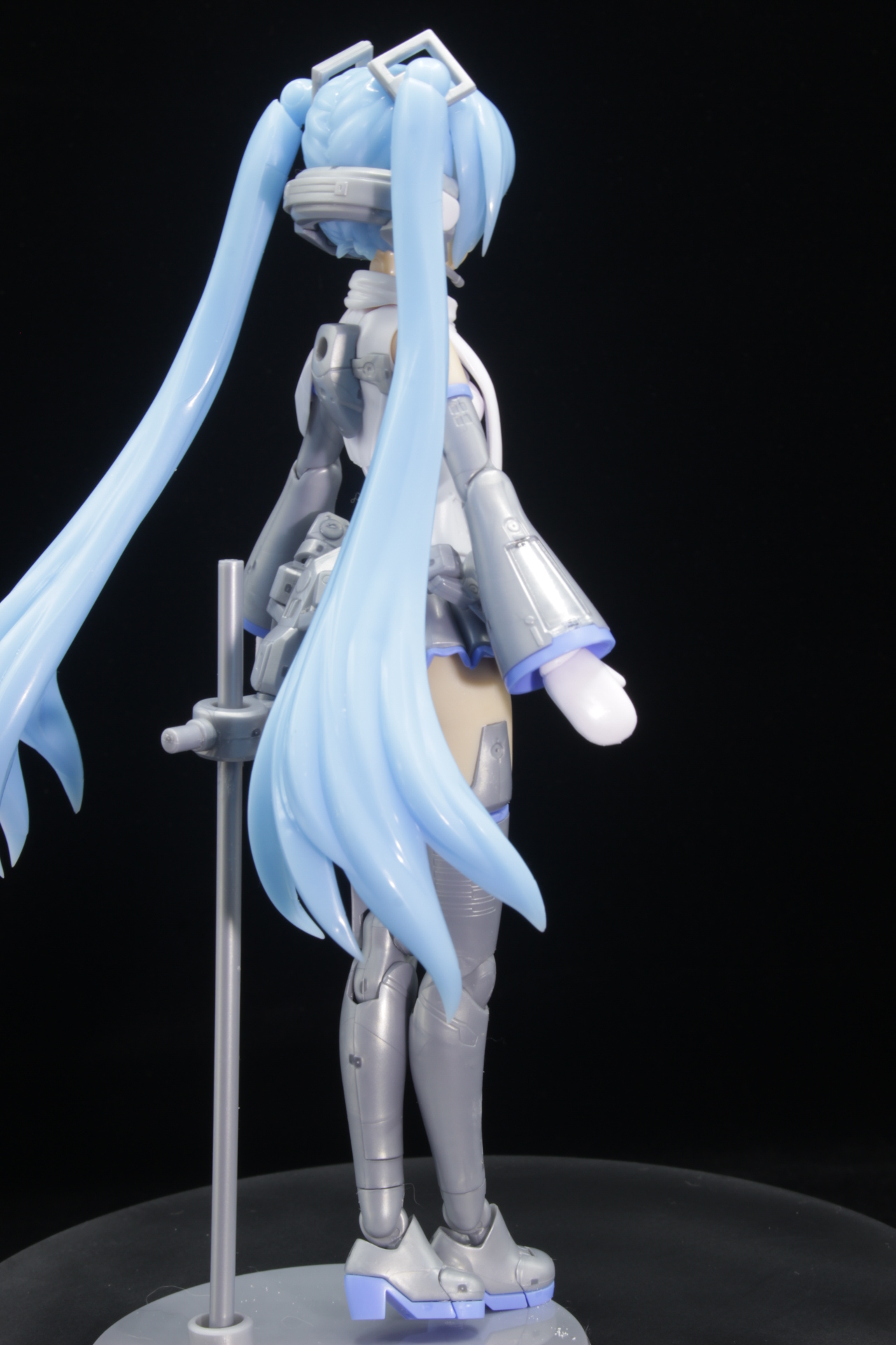 フレームミュージック ガール 初音ミク 素組レビュー くらくらプラモブログ