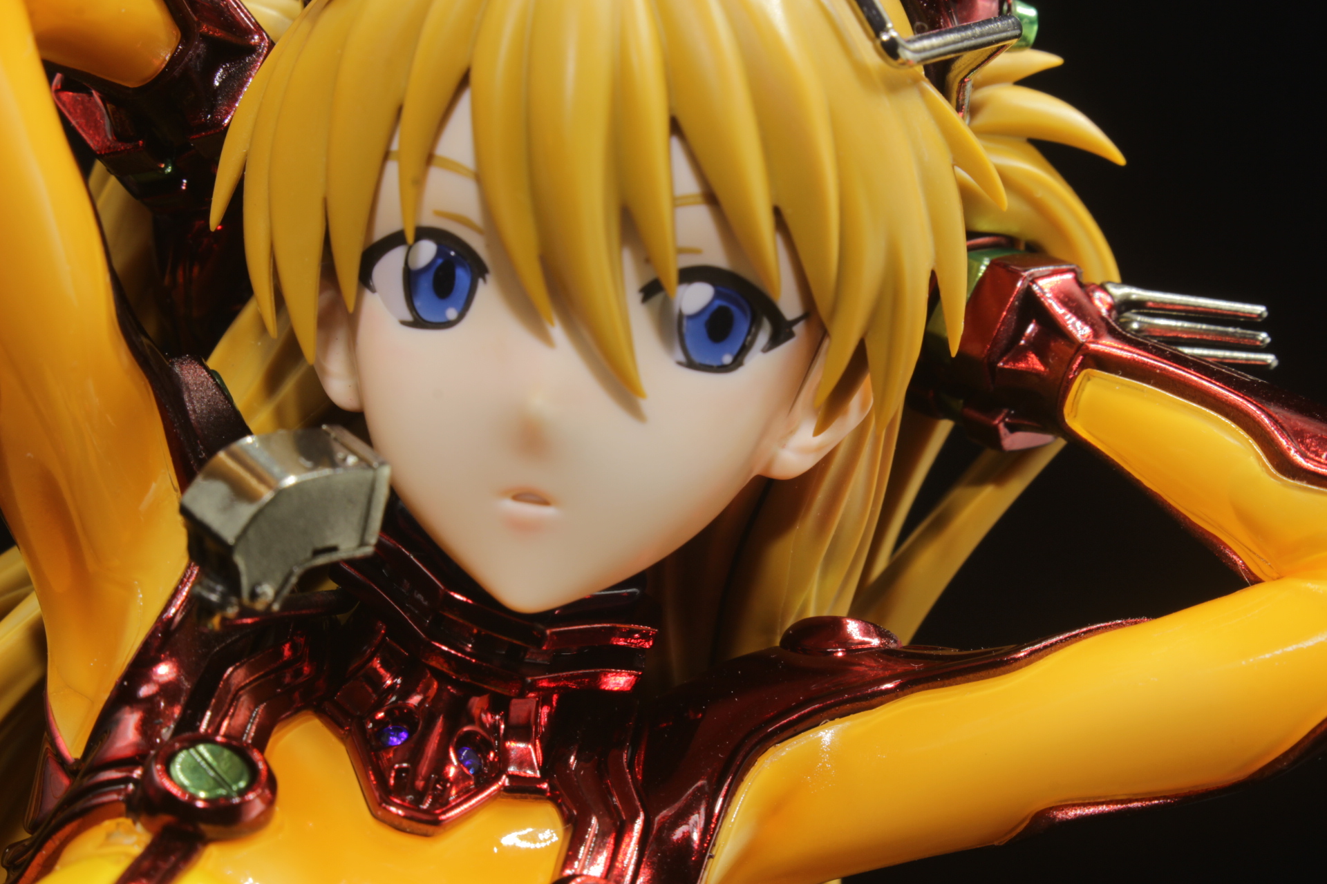 【塗装品】Figure-riseLABO 式波・アスカ・ラングレー　プラモデル フィギュアライズラボ 式波・アスカ・ラングレー (プラモデル