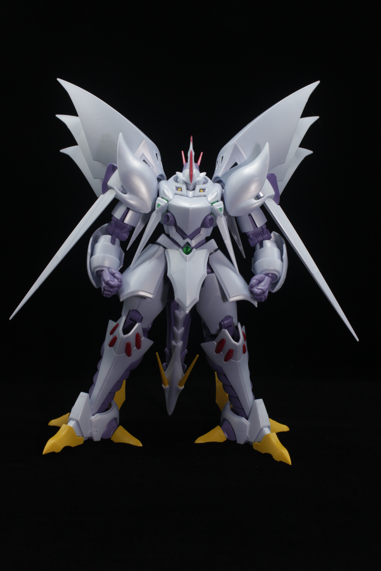 HGサイバスター完成品 HG サイバスター サンプル 素組レビュー│くらくらプラモブログ