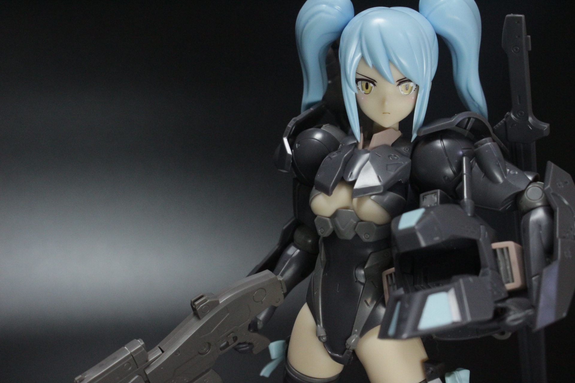 フレームアームズ・ガール 影虎を組みました 素組+ゲート処理│くらくらプラモブログ