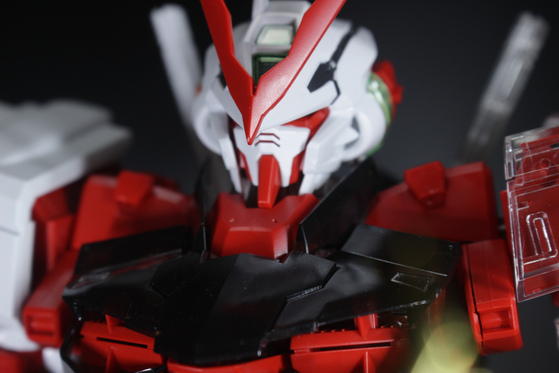 ＰＧガンダムアストレイ(素組) PG 1/60 ガンダムアストレイ レッドフレームを素組しました