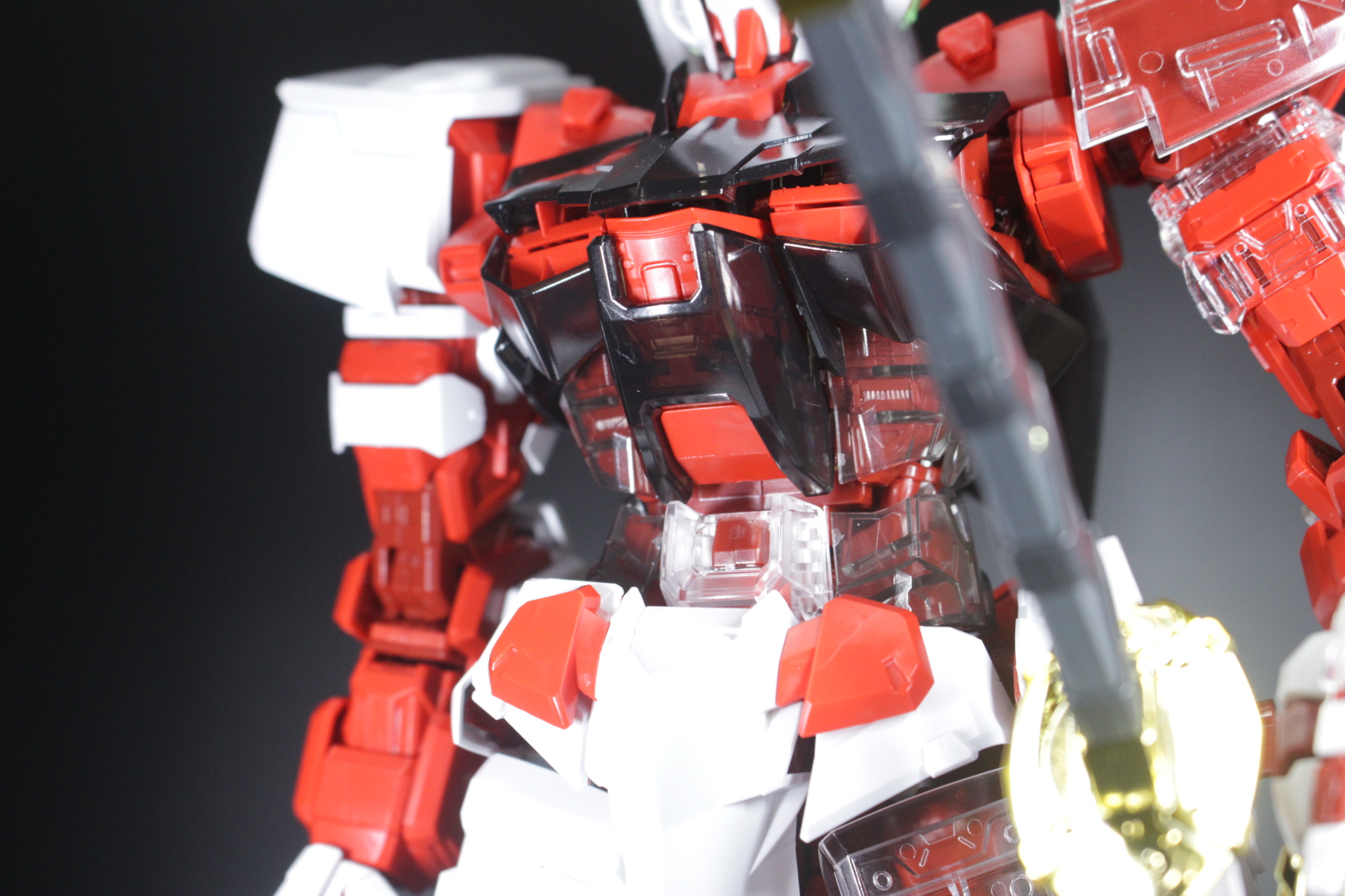 ＰＧガンダムアストレイ(素組) PG 1/60 ガンダムアストレイ レッドフレームを素組しました
