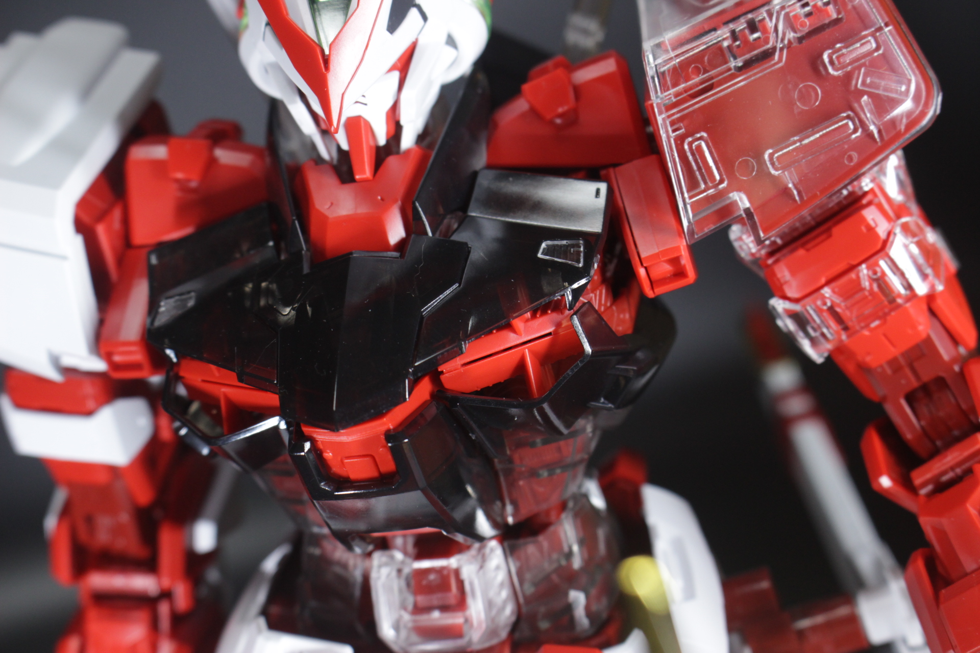 ＰＧガンダムアストレイ(素組) PG 1/60 ガンダムアストレイ レッドフレームを素組しました