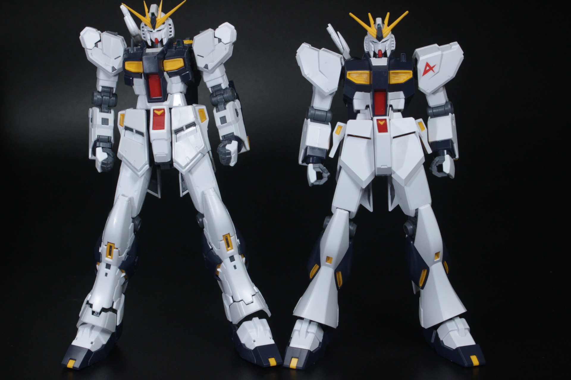 EG　ガンダム(素組み) νガンダム【EG】素組完成レビュー | Kakunouko Blog