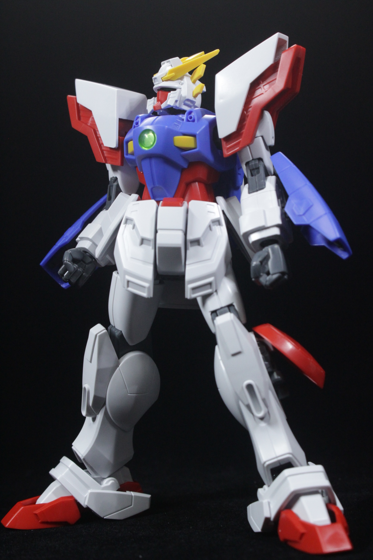 完成品 素組 部分スミ入れ】RG 1/144 シャイニングガンダム