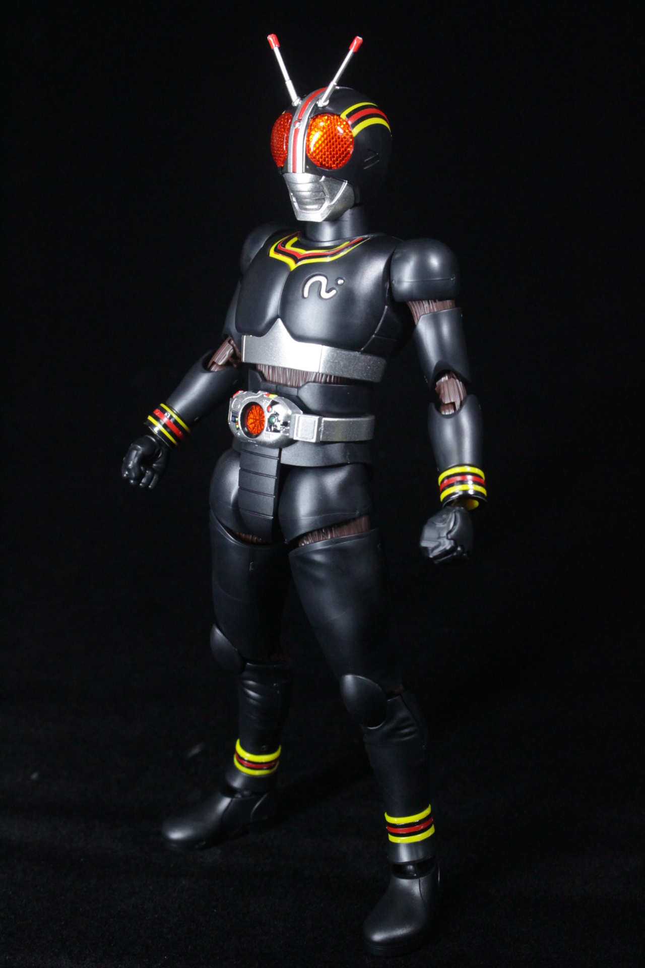 Bクラブガレージキット　仮面ライダーブラックRX &ロボライター2体仮組み中 B-CLUB創刊35周年記念 仮面ライダーBLACK ＆ 仮面ライダーBLACK