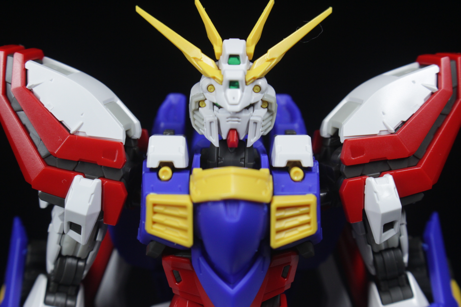 RG 1/144 ゴッドガンダム（サンプル）の素組紹介です│くらくらプラモ