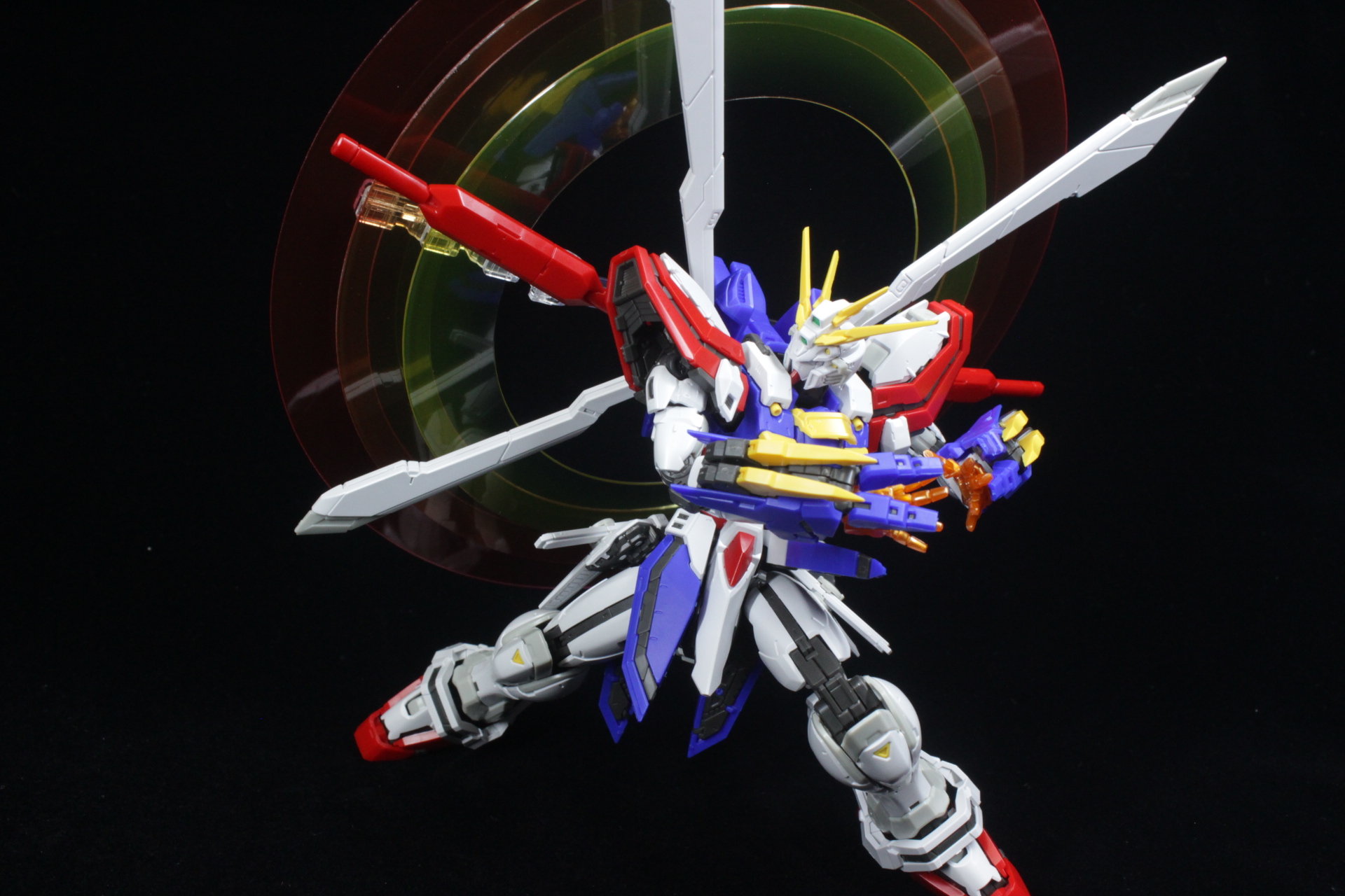 RG 1/144 ゴッドガンダム（サンプル）の素組紹介です│くらくら