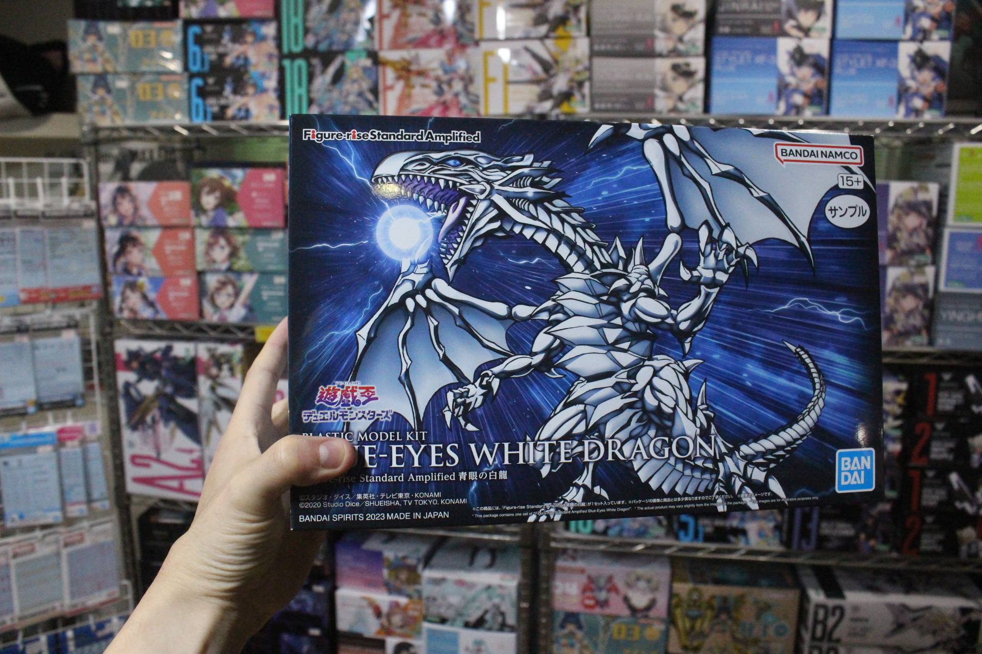 Figure-rise Standard Amplified 青眼の白龍のランナー紹介です