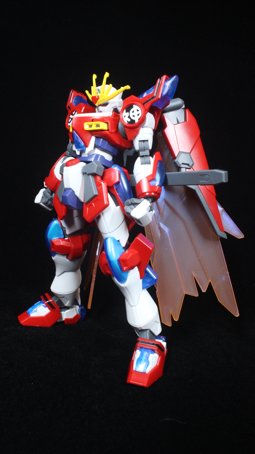 HG 1/144 神バーニングガンダム サンプル素組紹介│くらくら