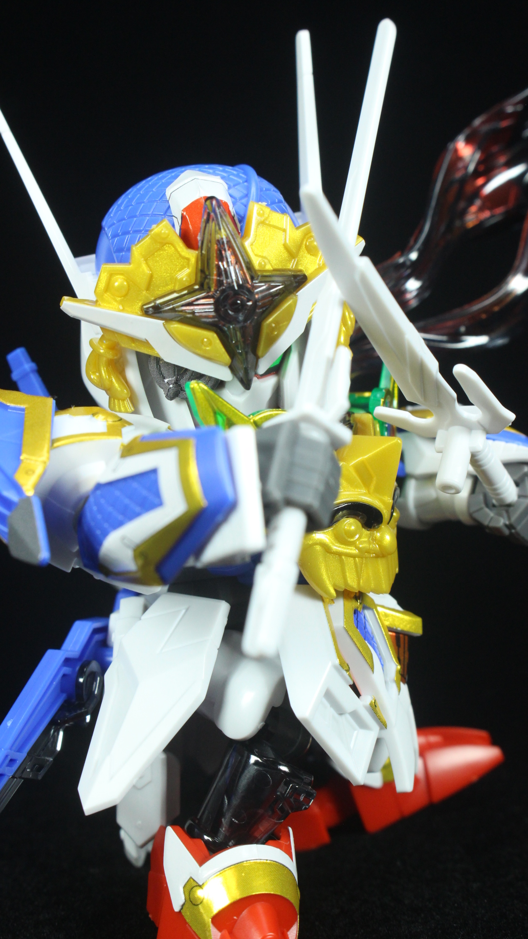 SDW HEROES 隠密ガンダムエアリアルの素組画像集│くらくらプラモブログ