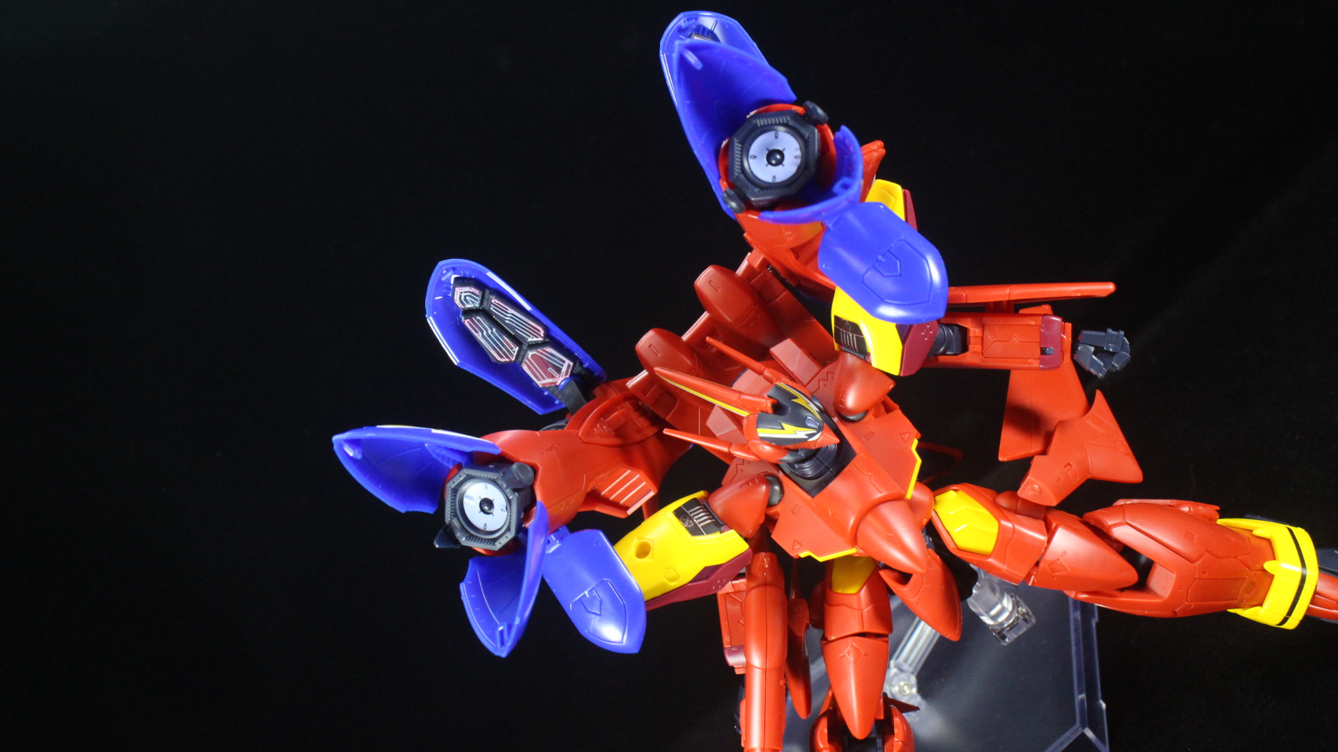 完全塗装版　ＨＧ　１／１００　ファイヤーバルキリー　サウンドブースター装備 レビュー】「HG 1/100 VF-19改 ファイヤーバルキリー サウンド