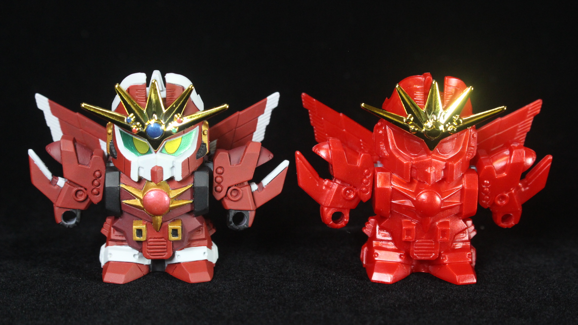 BB戦士 超機甲神ガンジェネシス筆塗りフル塗装│くらくらプラモブログ