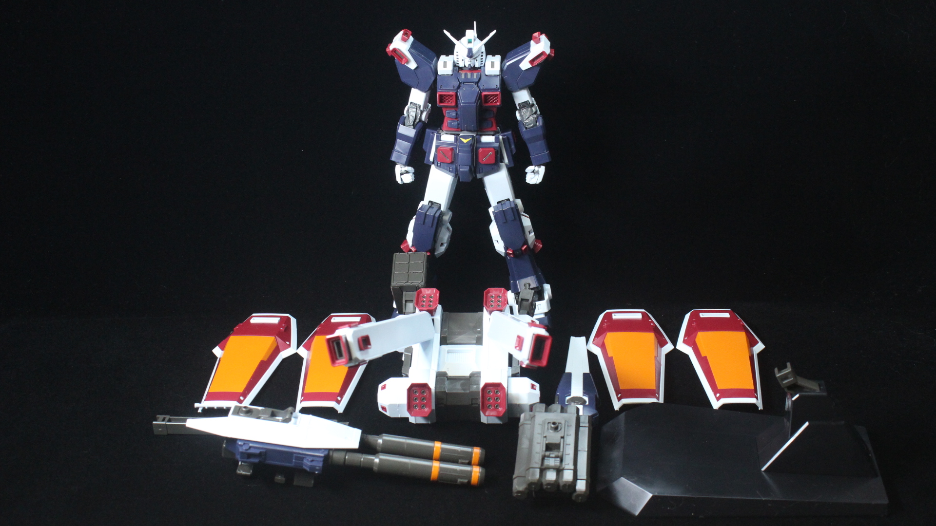 MG 100 フルアーマーガンダム Ver.Ka ハーフメカニカルクリア MG フル