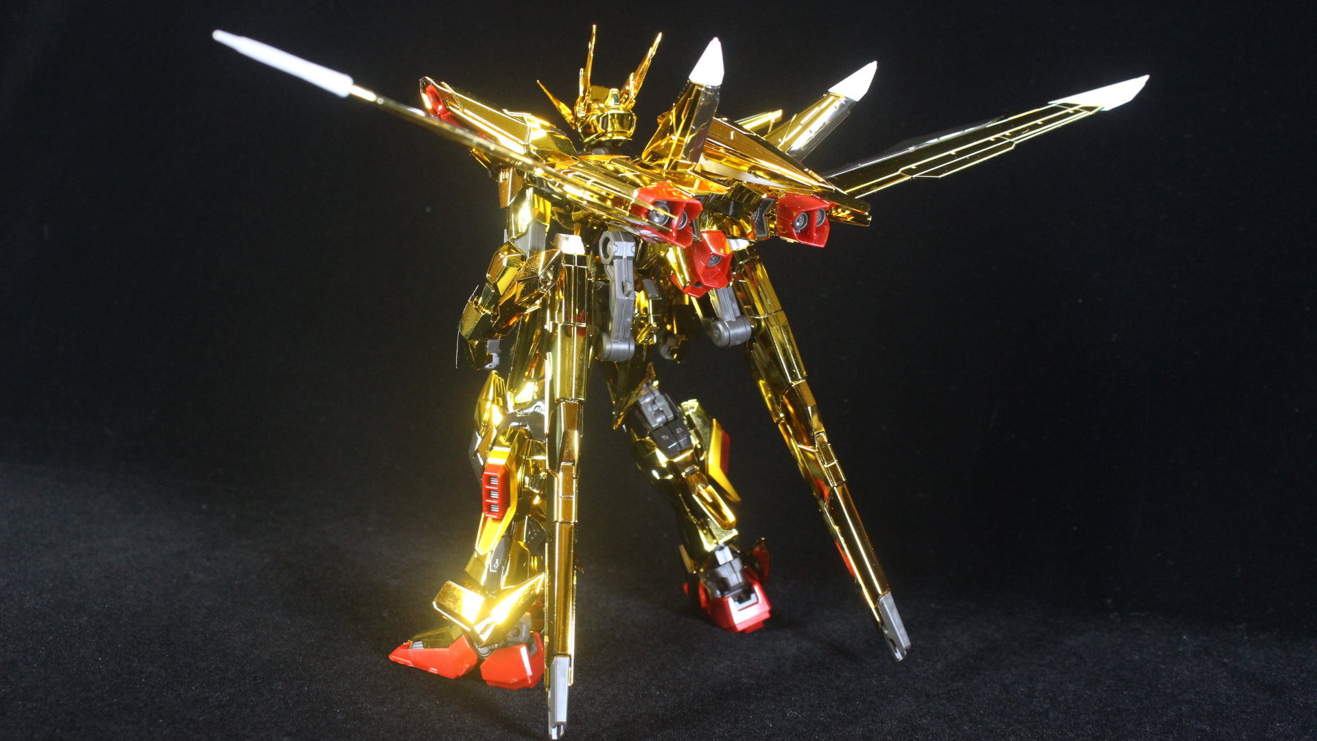 素組の画像あります）RG アカツキガンダム(オオワシ装備) ランナー紹介│くらくらプラモブログ