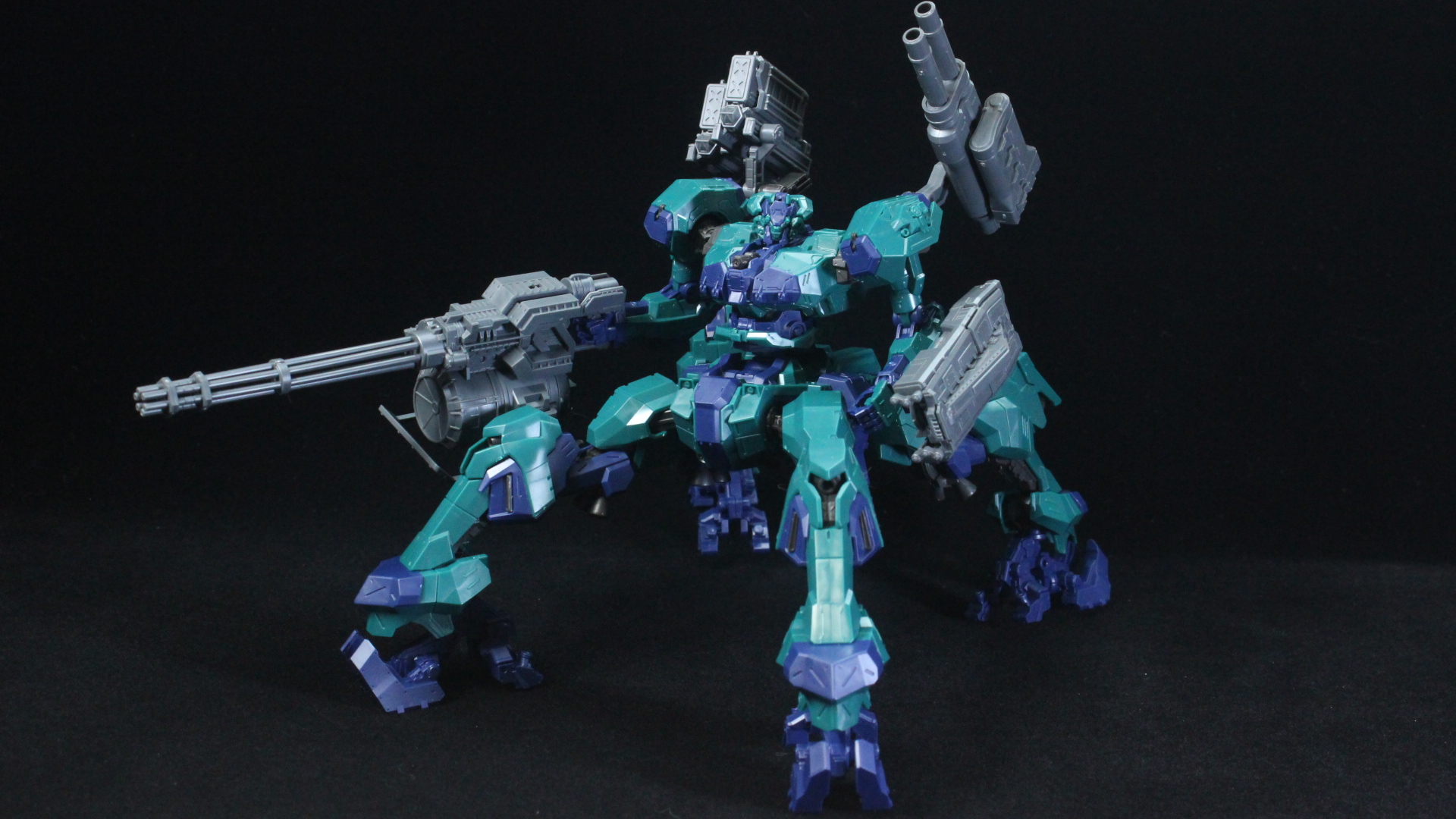 組み立てた画像あります）30MM ARMORED CORE VI FIRES OF
