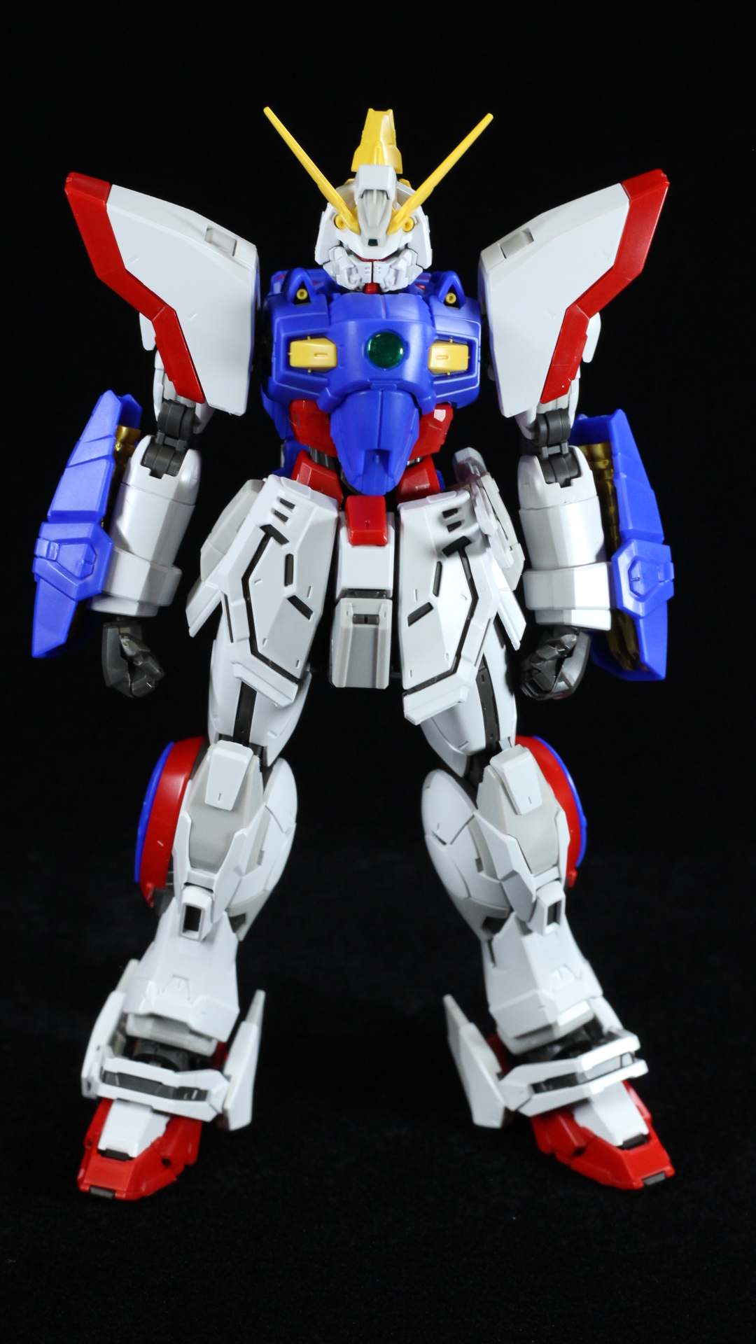 RG 1/144 シャイニングガンダム　素組み完成品 素組画像あり】RG 1/144 シャイニングガンダム プラモ紹介