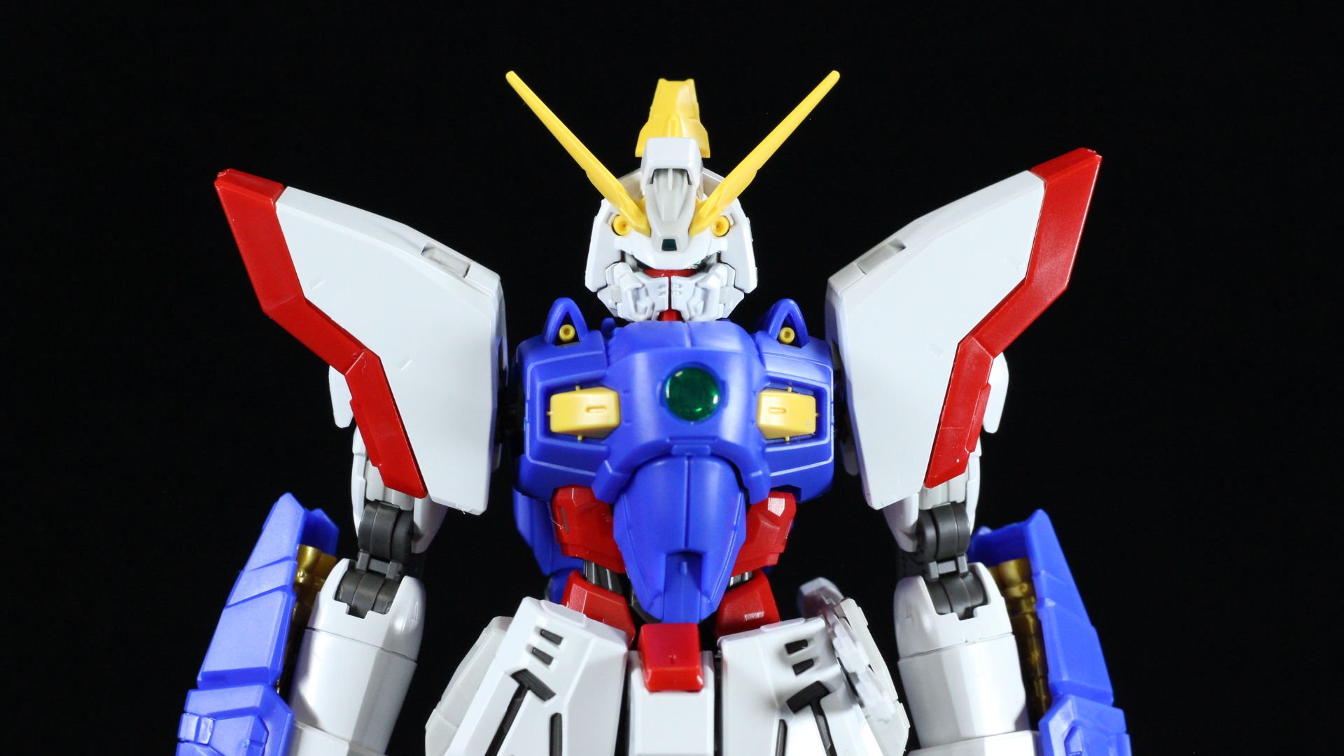 素組画像あり】RG 1/144 シャイニングガンダム プラモ紹介