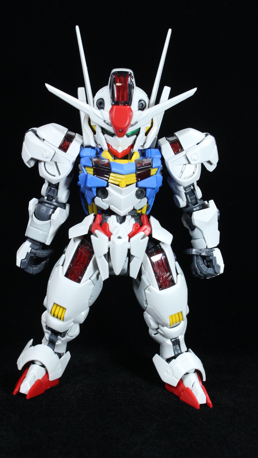 MGSD ガンダムエアリアル 素組完成品 MGSD ガンダムエアリアル 完成品レビュー | ぽんのガンプラ工場