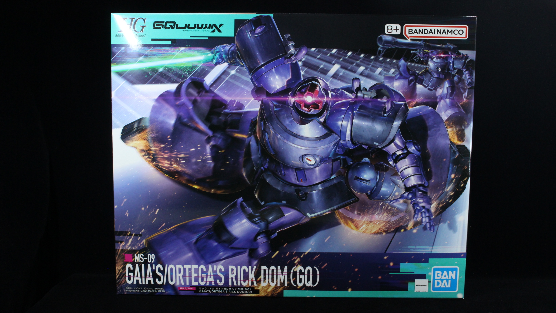 HG 1/144 リック・ドム ガイア機/オルテガ機 2個セット