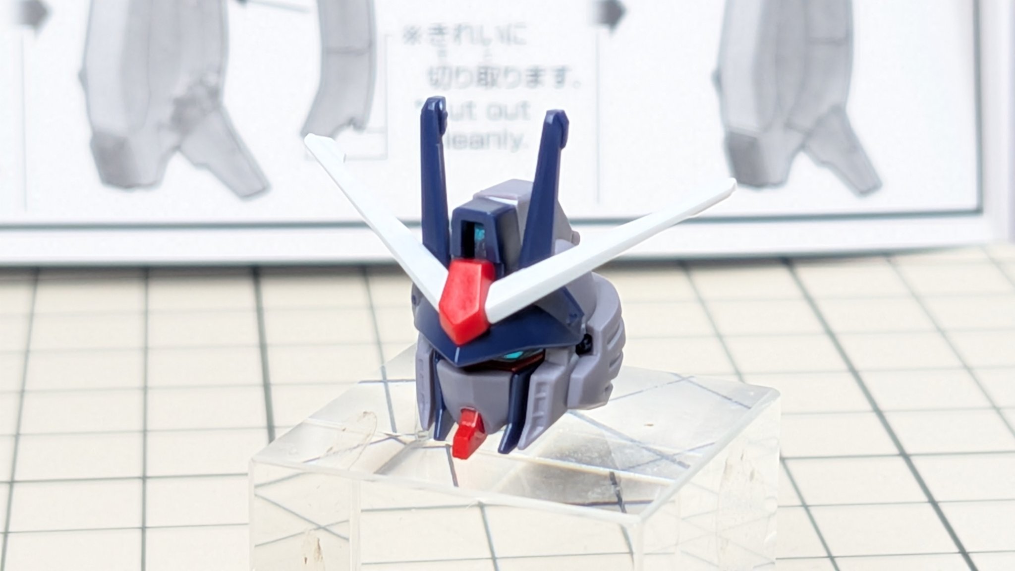 HG レジェンドガンダム 組んでみました（ランナー画像、素組画像あり