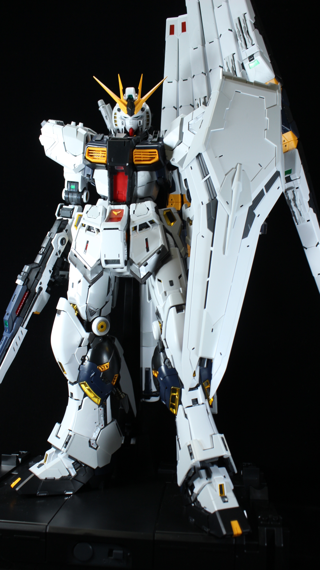 PGU νガンダム 組み立てました☆ 外装編（素組画像あります