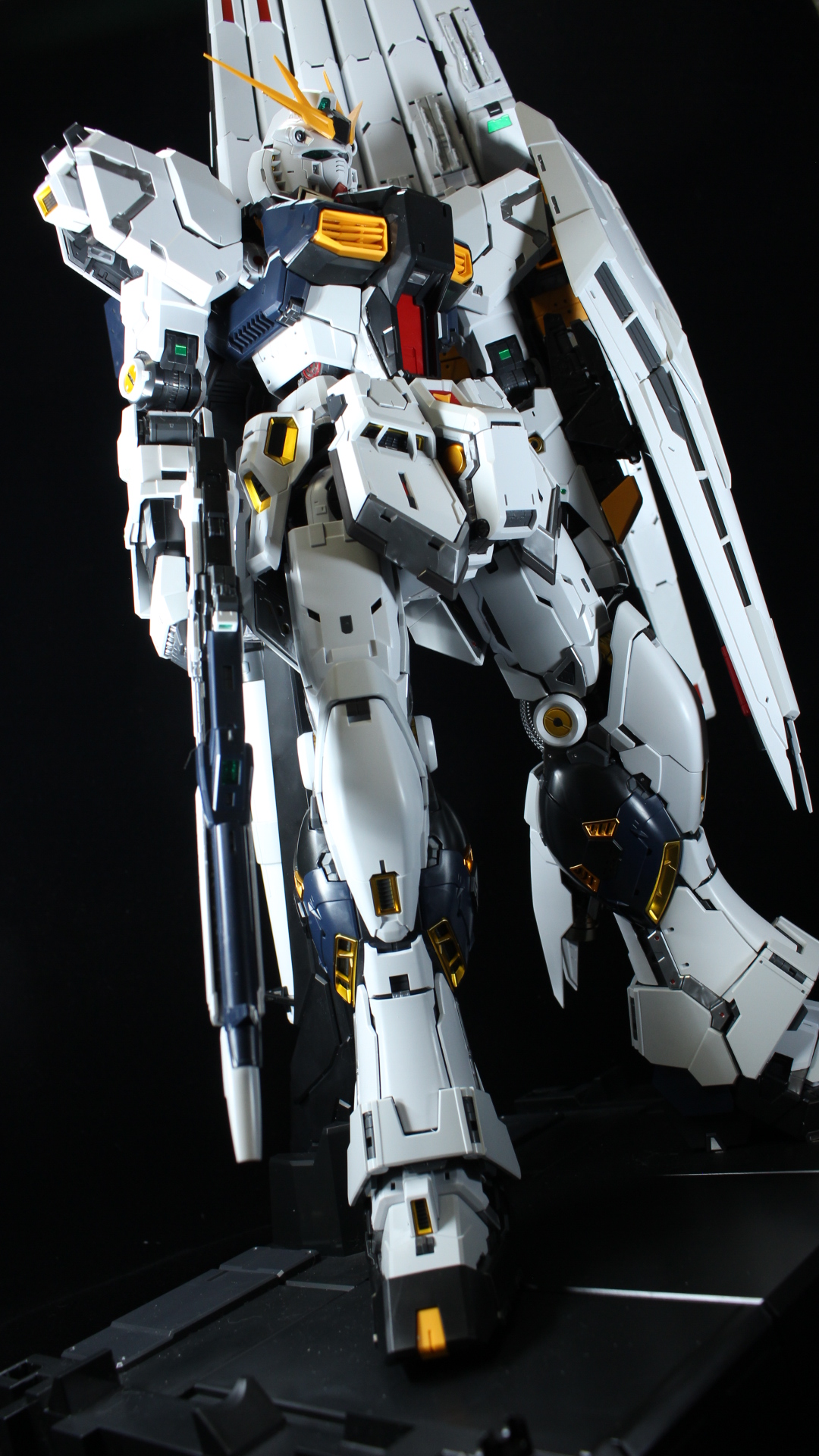 PGU νガンダム　素組み PGU νガンダム 組み立てました☆ フレーム編（フレーム素組画像あり