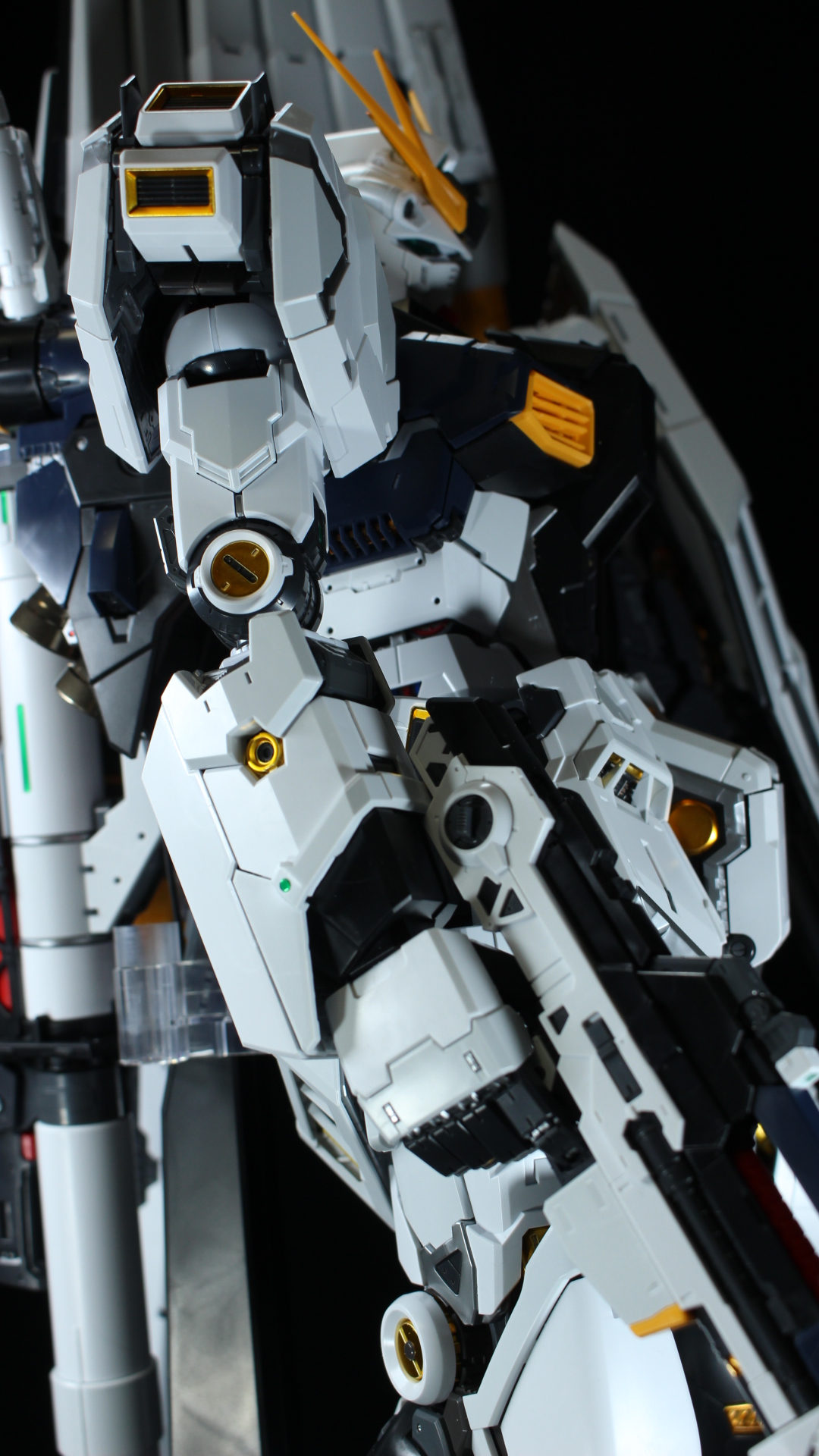 PGU νガンダム 組み立てました☆ 外装編（素組画像あります