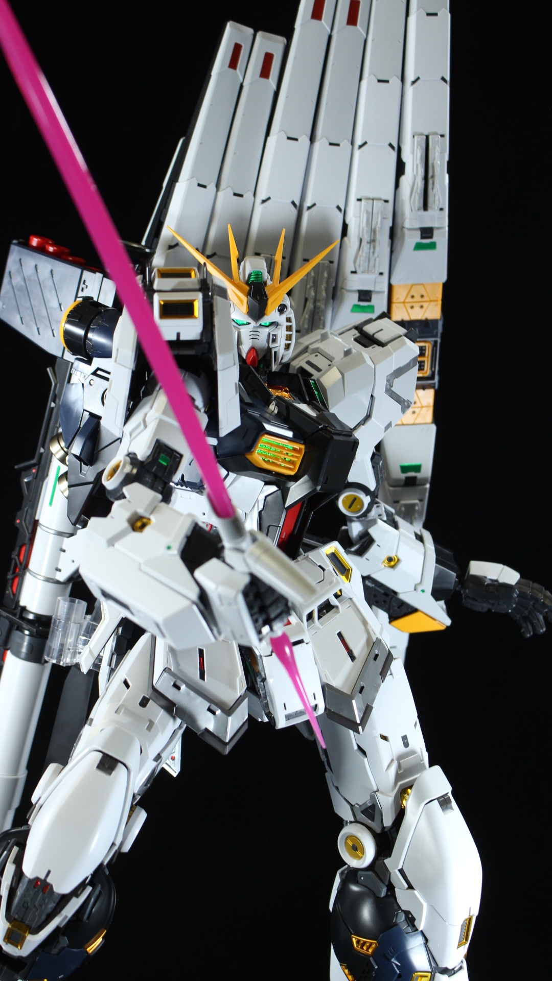 PGU νガンダム 組み立てました☆ 外装編（素組画像あります