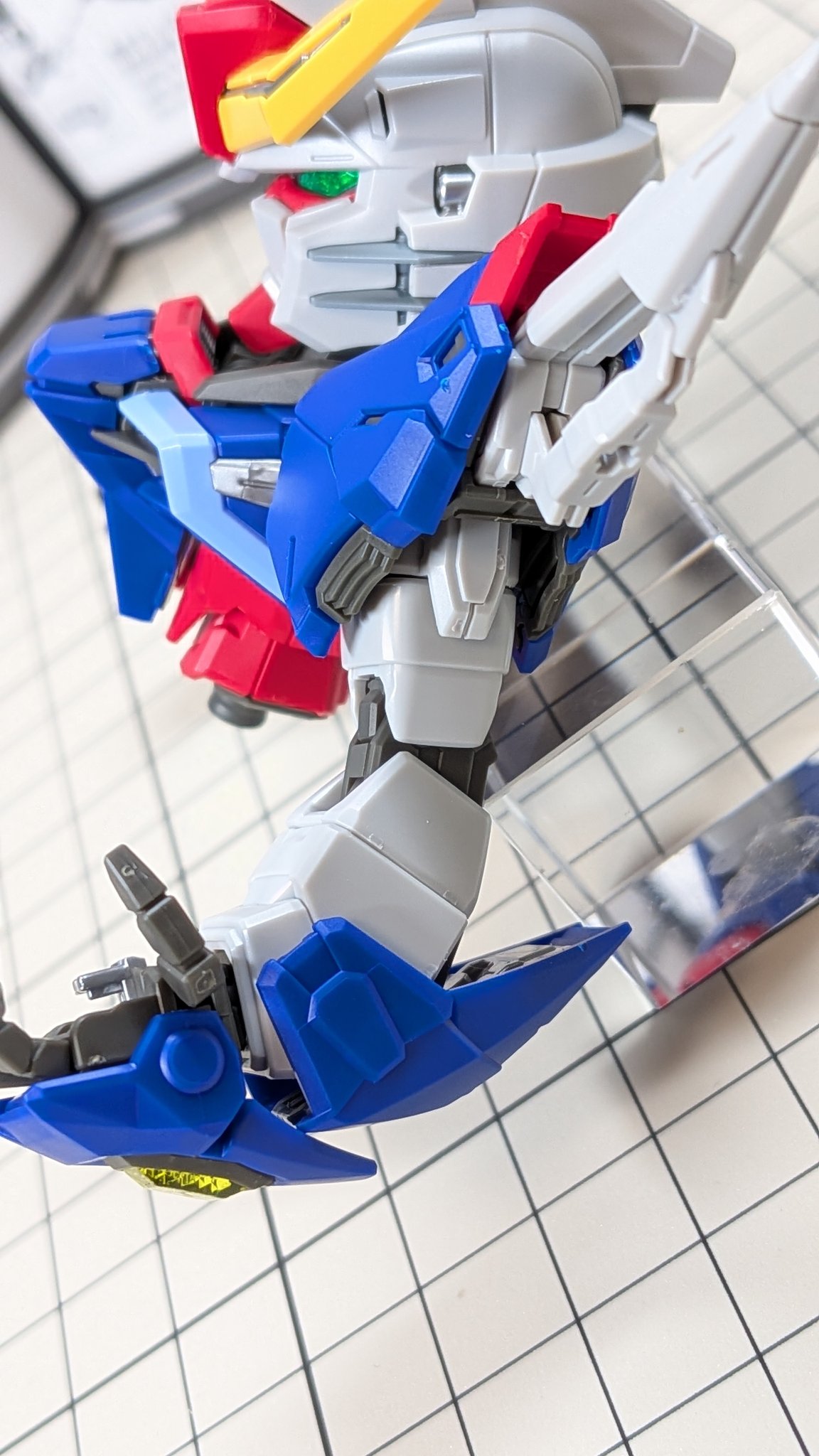 MGSD デスティニーガンダム 組んでみました（ランナー画像、素組画像