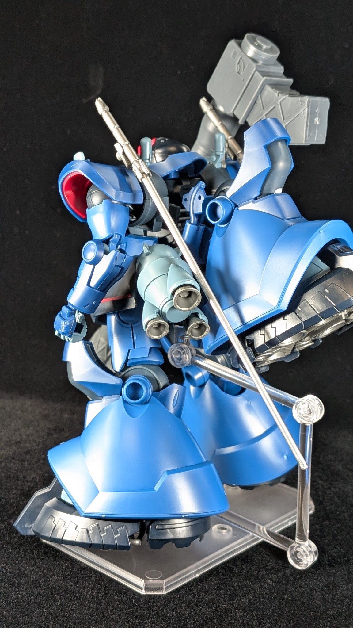 HG シャリア専用リック・ドム(GQ) 組んでみました（ランナー画像、素組