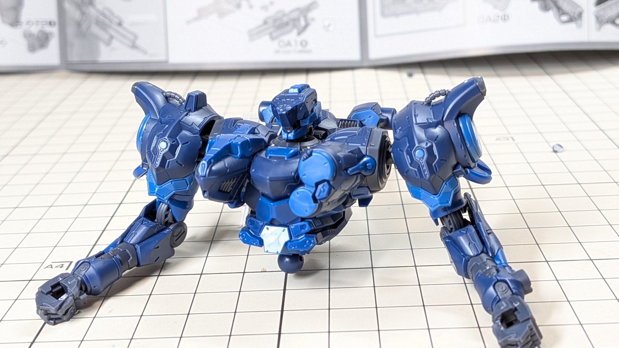 30MM ARMORED CORE Ⅵ FIRES OF RUBICON ARQUEBUS CORPORATION VP-40S
