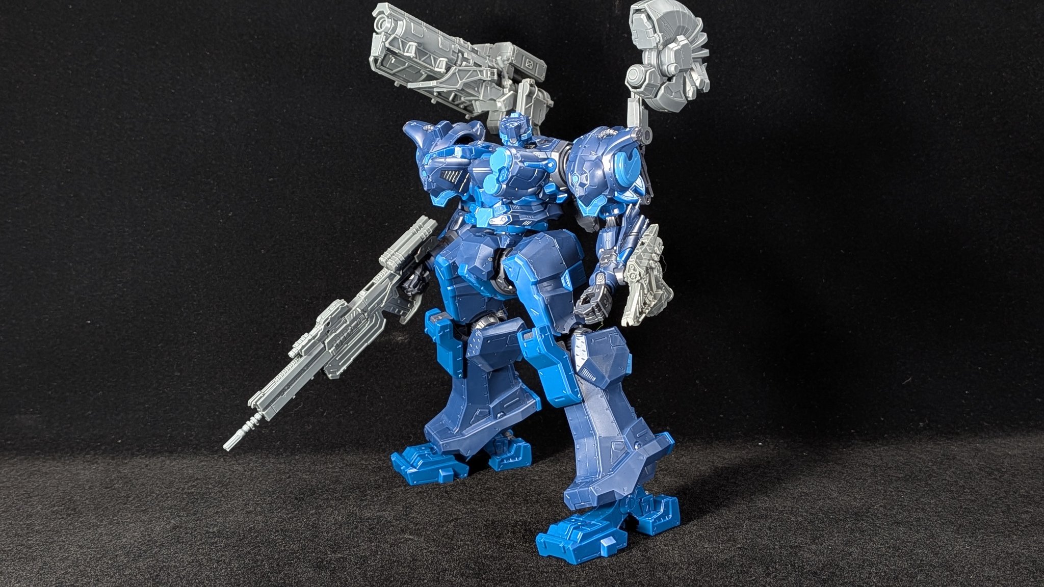 30MM アーマードコア 6 ロックスミス 完成品 レビュー】「30MM ARMORED CORE VI ロックスミス」レビュー 長大な