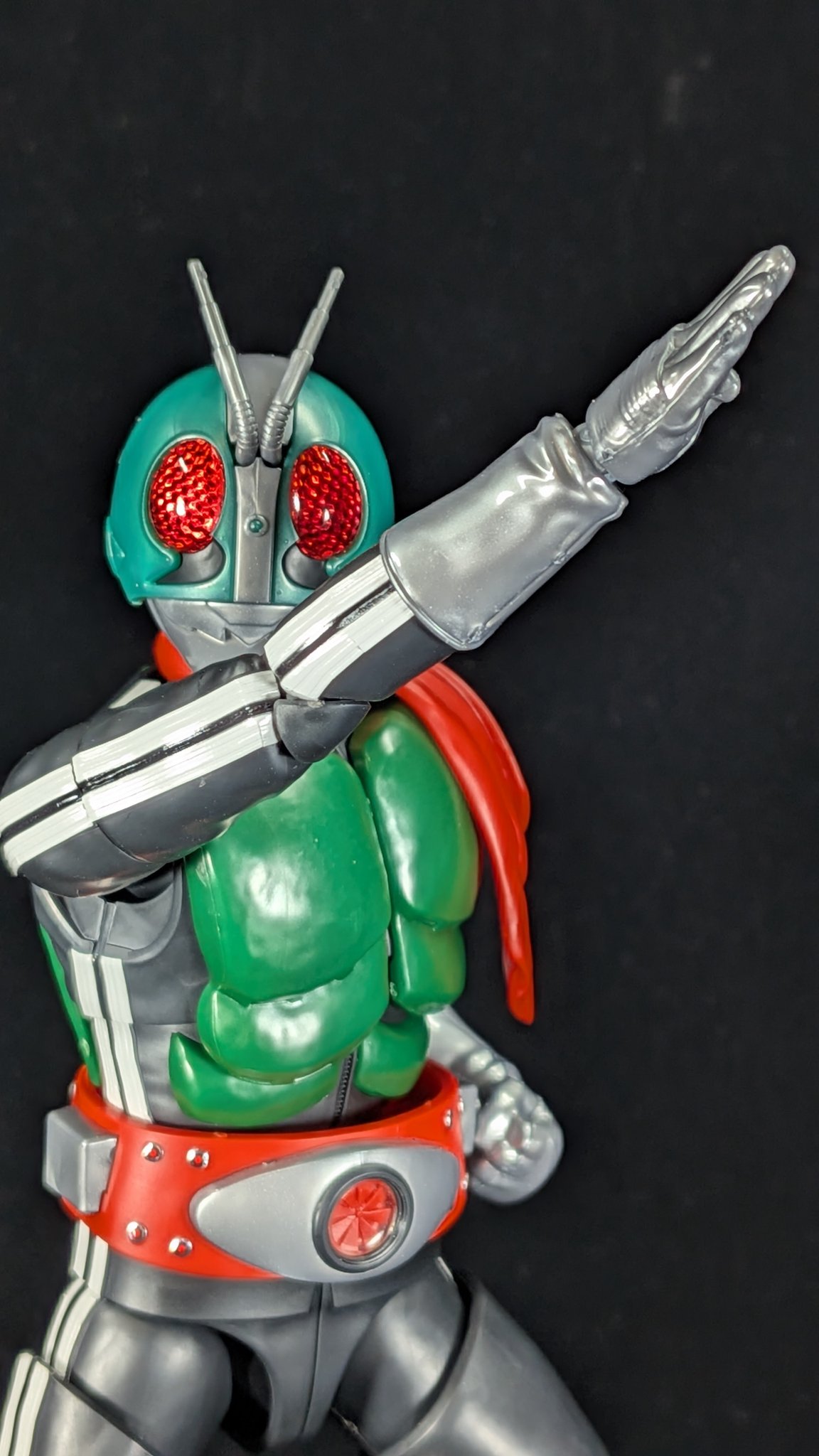 Figure-rise Standard 仮面ライダー新1号 組んでみました（ランナー