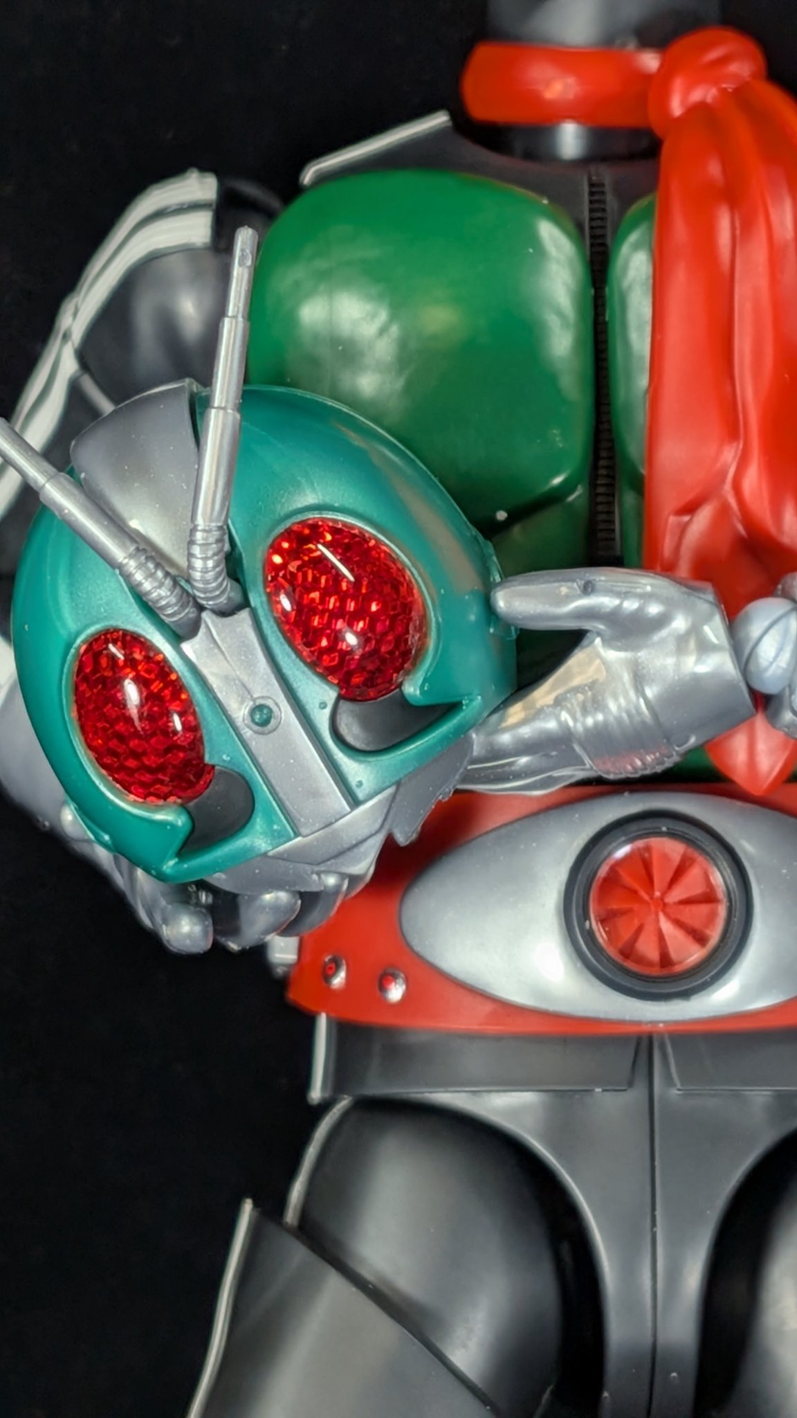 Figure-rise Standard 仮面ライダー新1号 組んでみました（ランナー