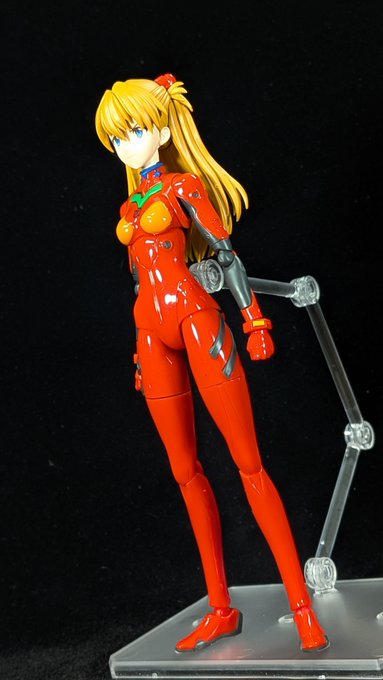 30MP 式波・アスカ・ラングレー(プラグスーツVer.)組んでみました